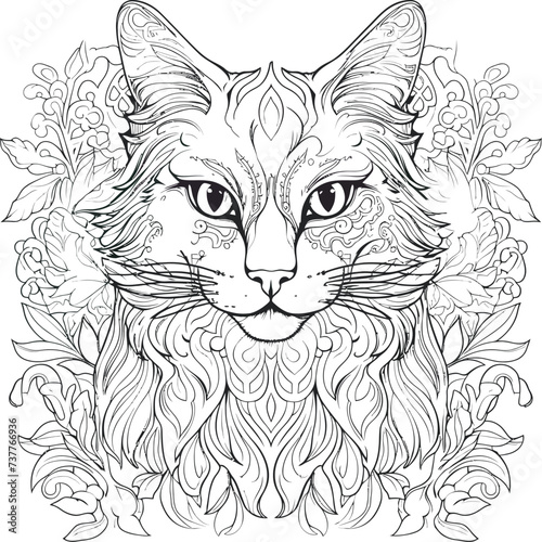 Freeing the Mind: Animal Mandala Coloring Pages for Every Age © SR CREATION