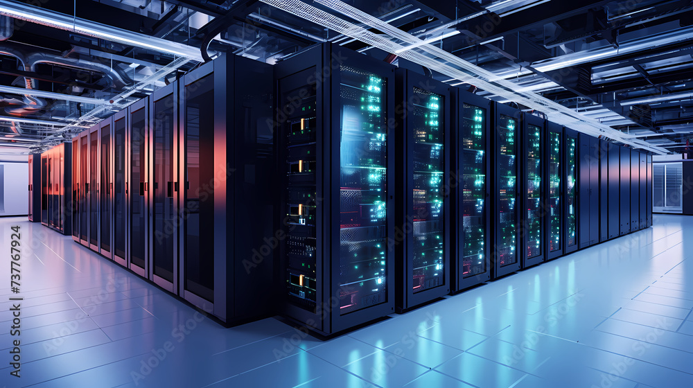 Data center, the core hub of the digital era Data center, the core hub of the digital era