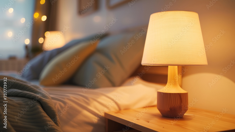 A cozy lamp in a children's room. A cozy lamp in a children's room.