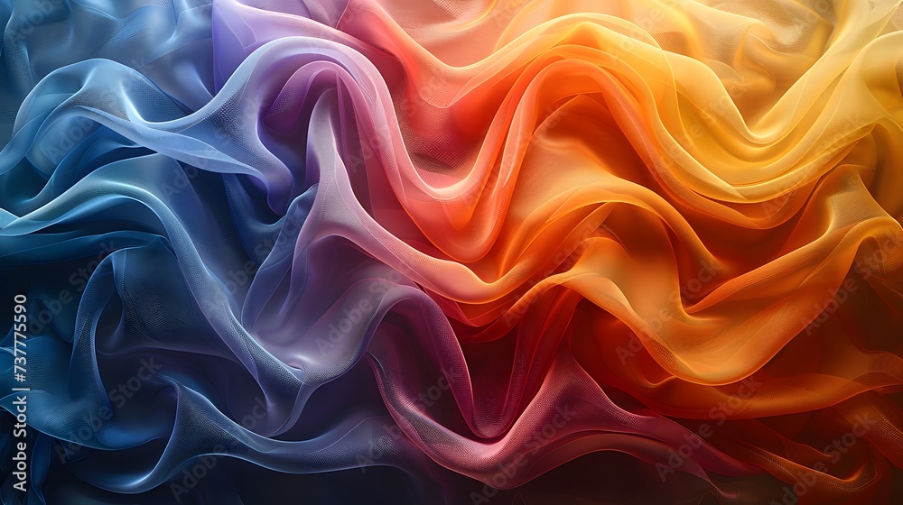 Fototapeta premium Abstract Gradient Texture with Vivid Colors and Dynamic Blending