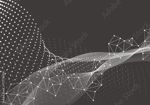 サイエンス背景素材