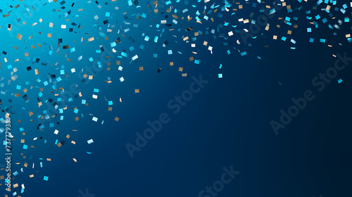 Fun and vibrant confetti falling during celebrations