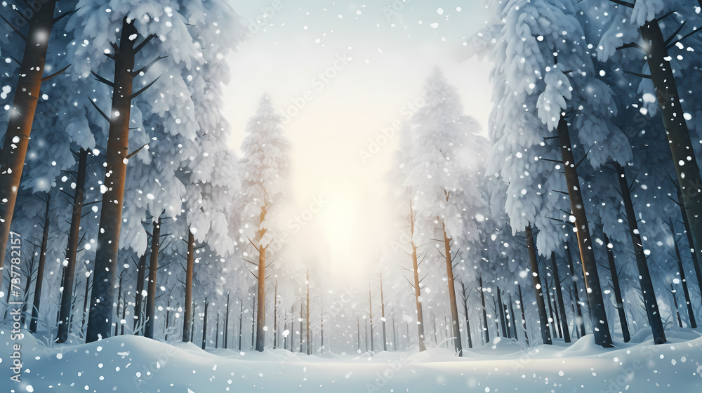 Charming winter scenes, explore the beauty of ice and snow Charming winter scenes, explore the beauty of ice and snow