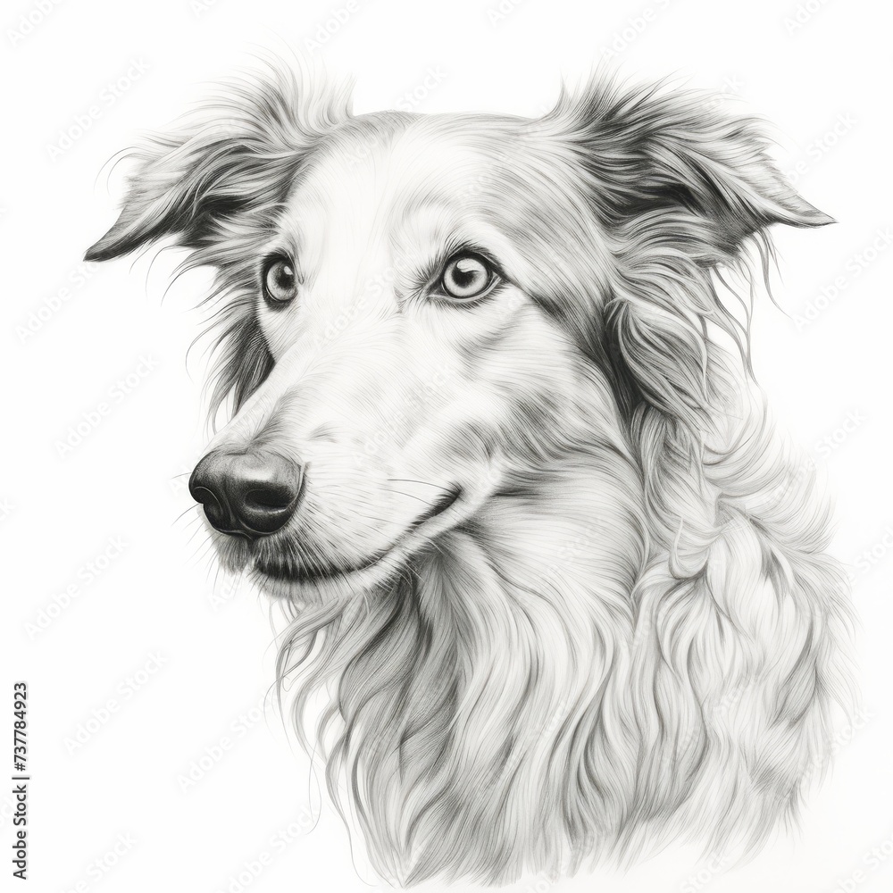 borzoi dog