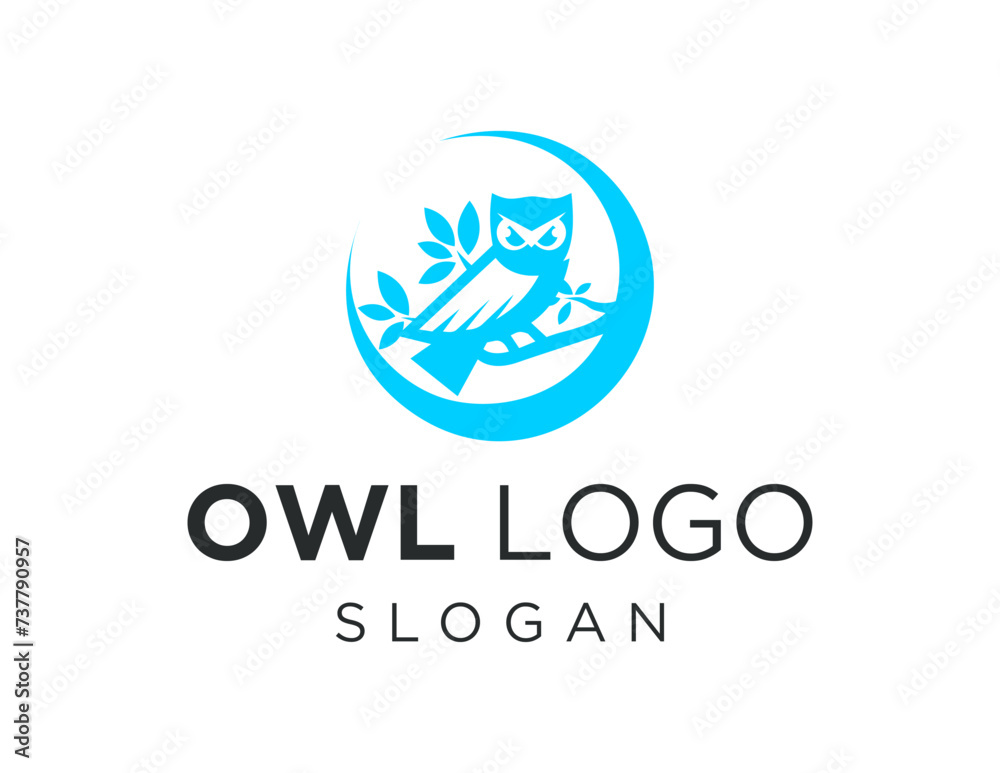 The logo design is about an Owl and was created using the Corel Draw 2018 application with a white background. The logo design is about an Owl and was created using the Corel Draw 2018 application with a white background.