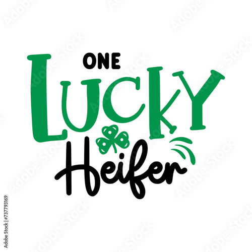 One Lucky Heifer SVG