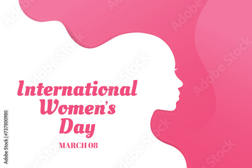 Happy International Women's Day. Vector Illustration of Women  © kv design