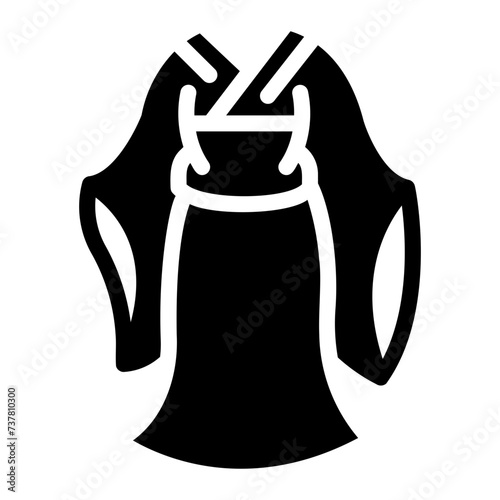 kimono Solid icon