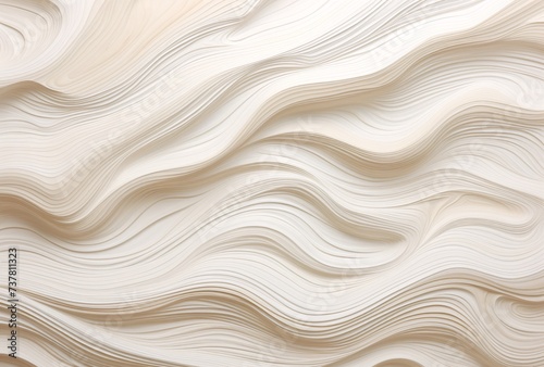 a white paper with wavy lines