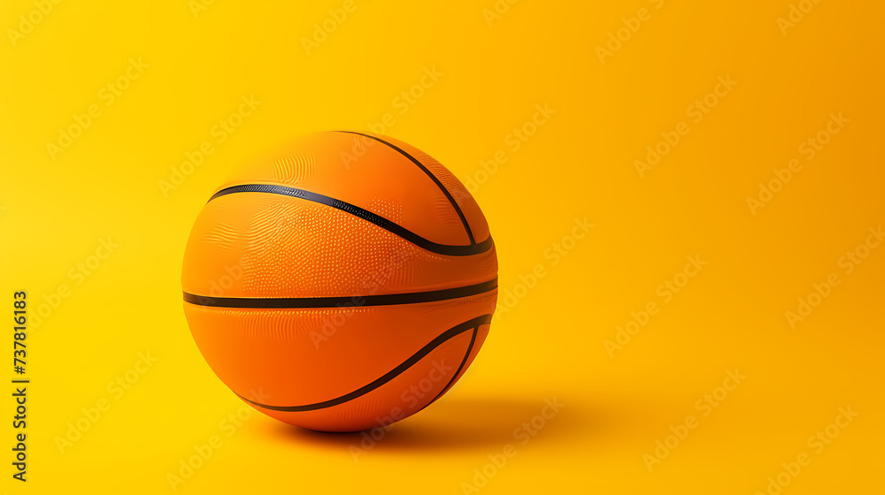 Basketball sport, basketball background close-up detail