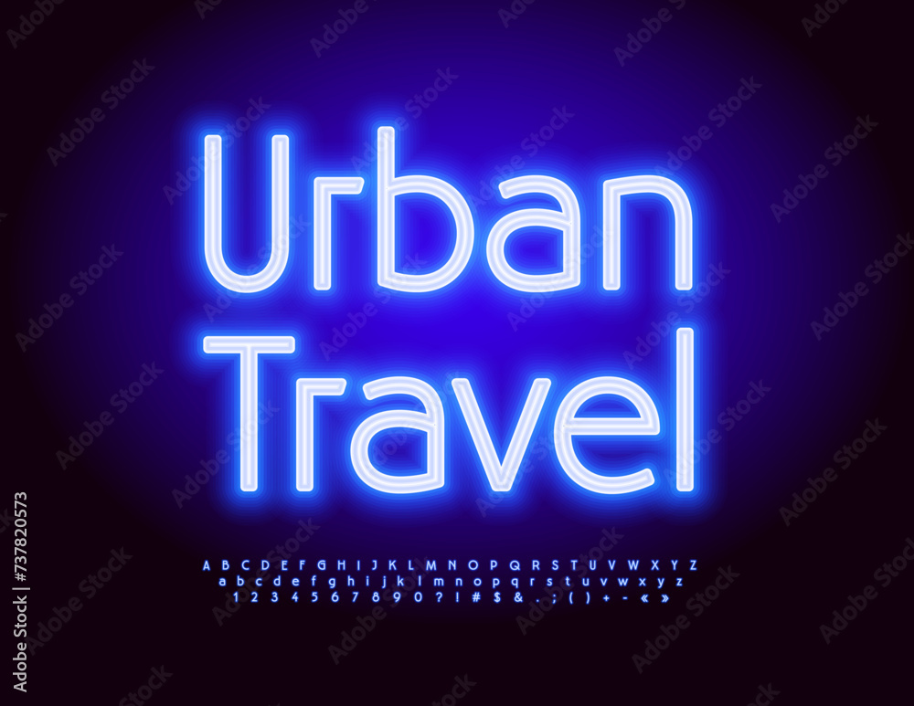 night city, neon, illumination, glow, night life, abc, alphabet, bus, character, city, design, destination, emblem, excursion, font, graphic, guide, holiday, icon, illustration, information, journey, 