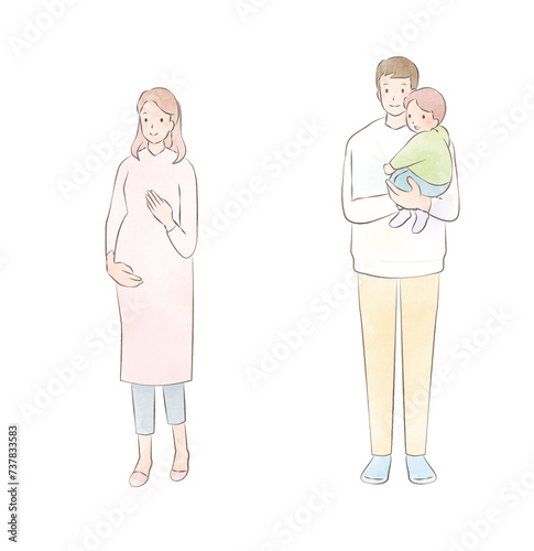 若い家族
