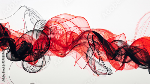 abstract red and black background