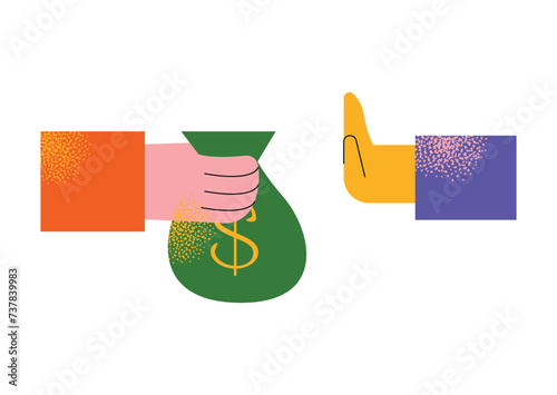 Finance icon set. Containing loan, cash, saving, financial goal, profit, tax, budget, mutual fund, corruption collection. Vector modern illustration isolated on white background