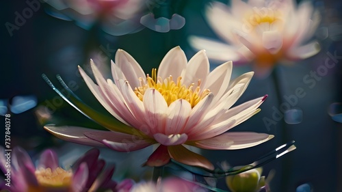 pink lotus flower