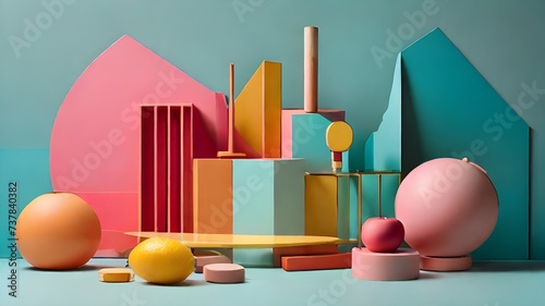objects abstract background image