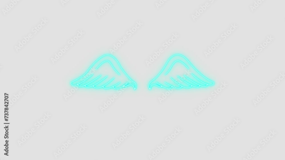 Angel wings green screen pack of three video , flying wings green screen , feather angel wings