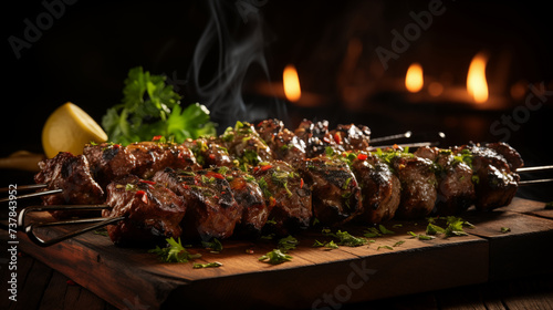 Savoring Adana: Exploring the Rich Culinary Tapestry of Spiced Meat Skewers in Food Photography
