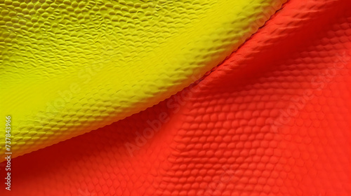 Red, yellow texture fabric design background