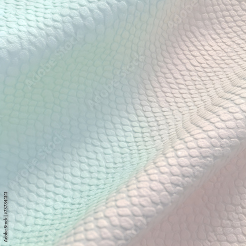 Wave texture silk abstract fabric. Pink 3d background