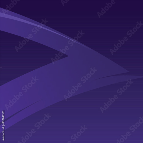 sports banner template in bright green with dark purple gradient, social media use
