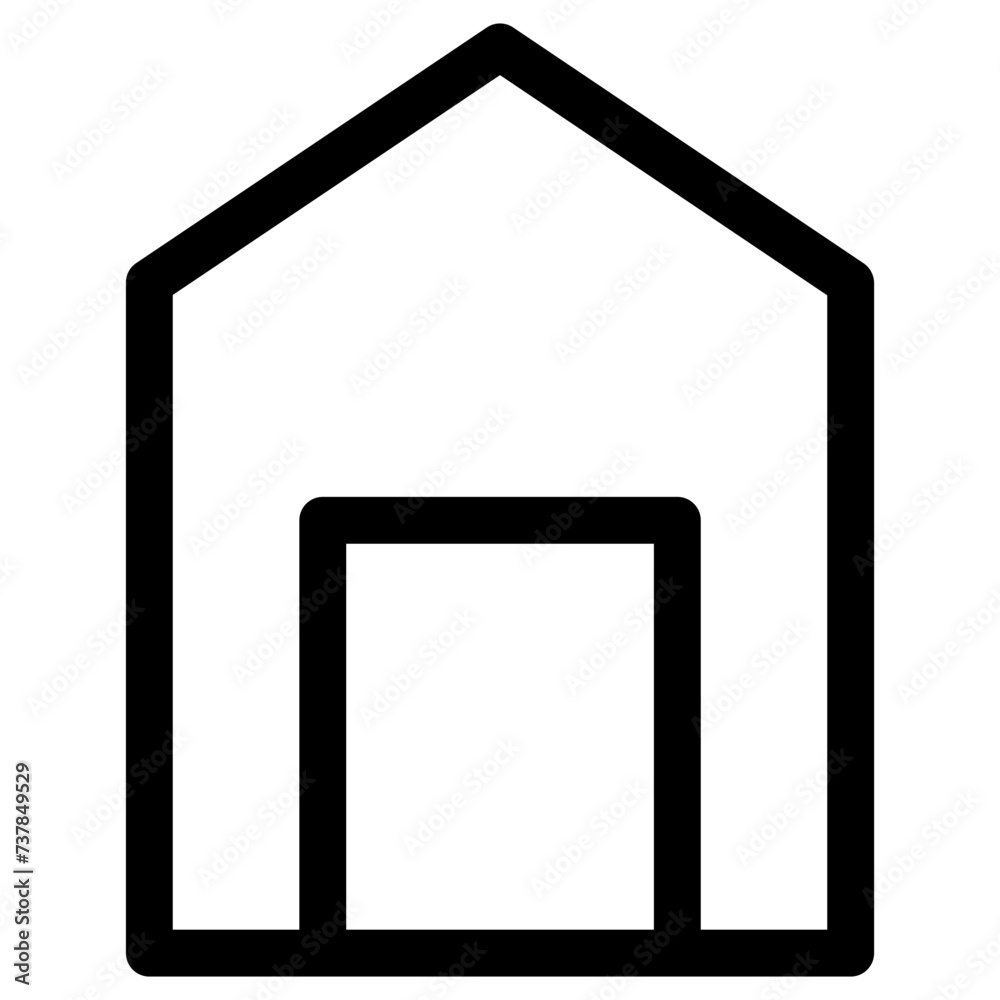 Web home icon for apps and websites Web home icon for apps and websites