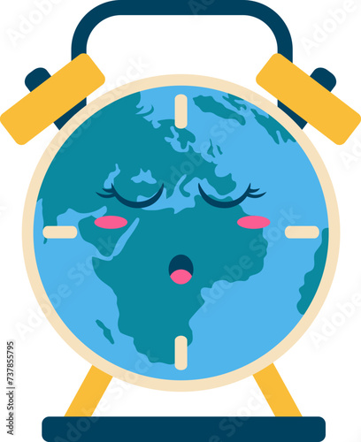 Earth Hour Illustration