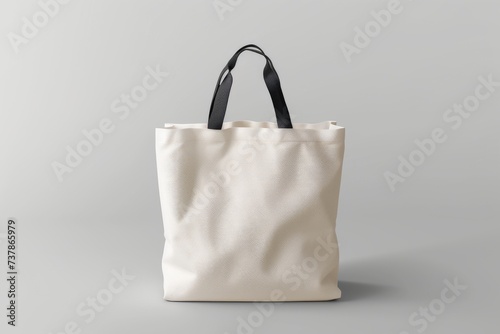 tote bag mockup - blank tote bag on studio background / template for product placement