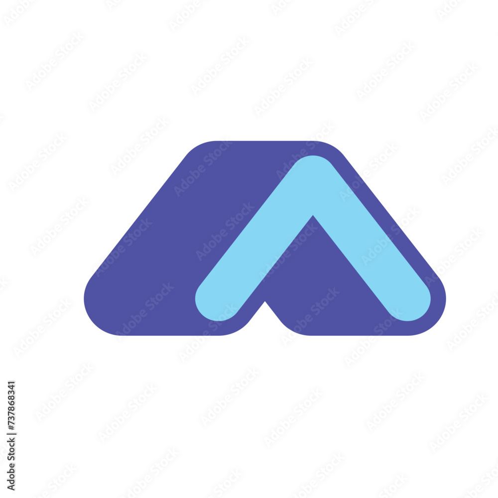 A arrow smart and modern logo design