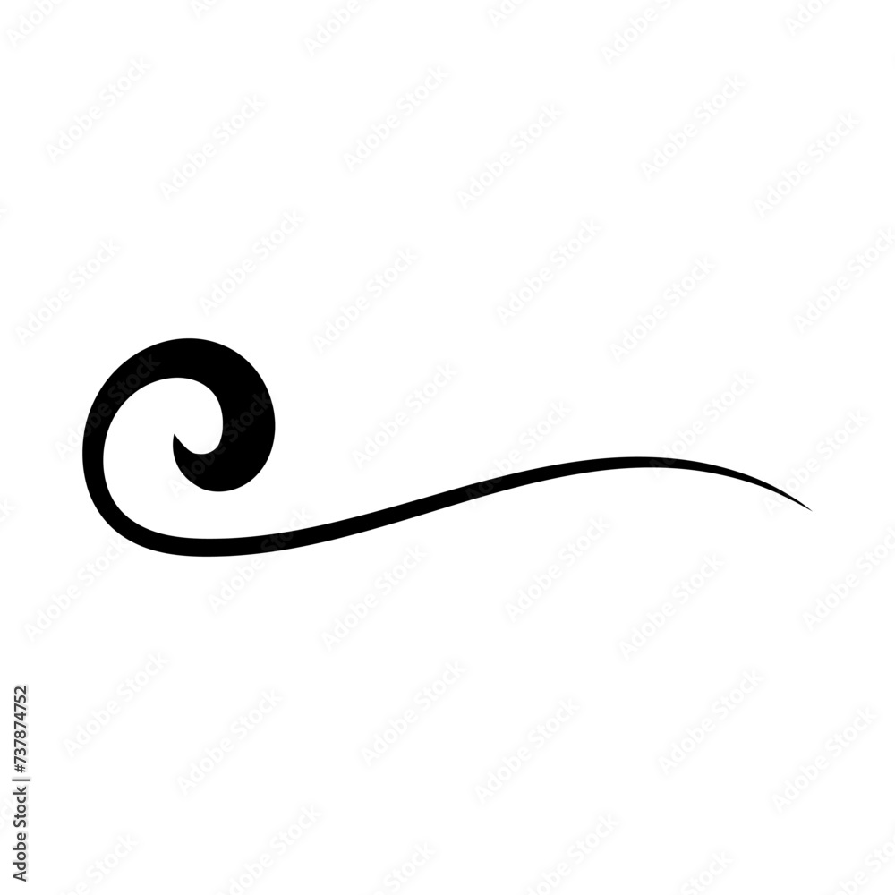Swishes vector icon. Swashes illustration sign. Swoops symbol. Aroma logo. Swishes vector icon. Swashes illustration sign. Swoops symbol. Aroma logo.