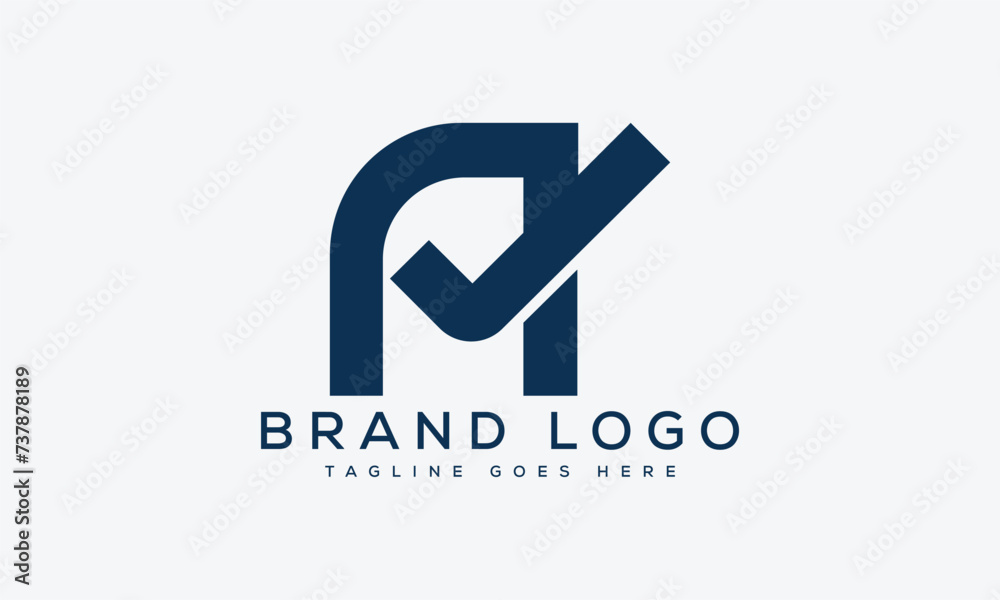 letter A logo design vector template design for brand. letter A logo design vector template design for brand.