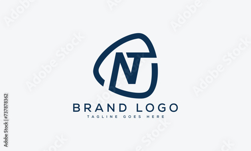 letter NT logo design vector template design for brand.
