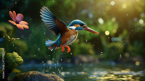 Common European Kingfisher © Anaya
