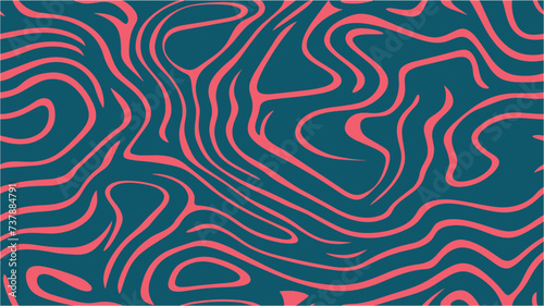 Grunge texture. Design for fabric, Wallpaper, and cards . Colorful illustration, which consists of curves. Abstract zig zag line wave background. Wave Lines Pattern Abstract Background. Seamless.