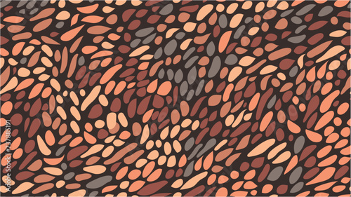 Modern stylish texture. Artistic background. Decorative hipster tile. Pastel Seamless Contemporary Trendy Style Background. Repeating vector illustration.