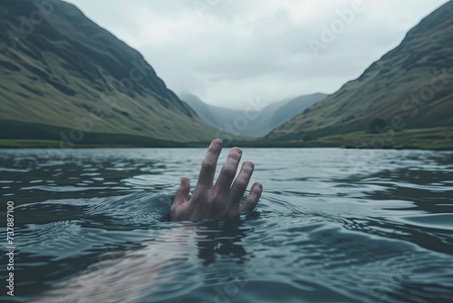 drowning while swimming