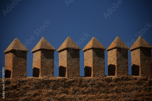 wall crenellations photo