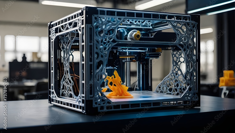 Precision and Artistry: A Glimpse into Modern 3D Printing Technologies at Work, generative AI Precision and Artistry: A Glimpse into Modern 3D Printing Technologies at Work, generative AI