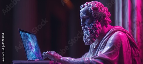 Greek God of Wisdom Generative AI