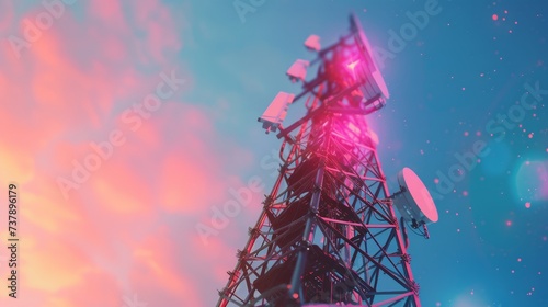 The antennas for wireless networks. The cell stations for smart city connections, mobile equipment, and the broadcasting towers for high speed internet communication.