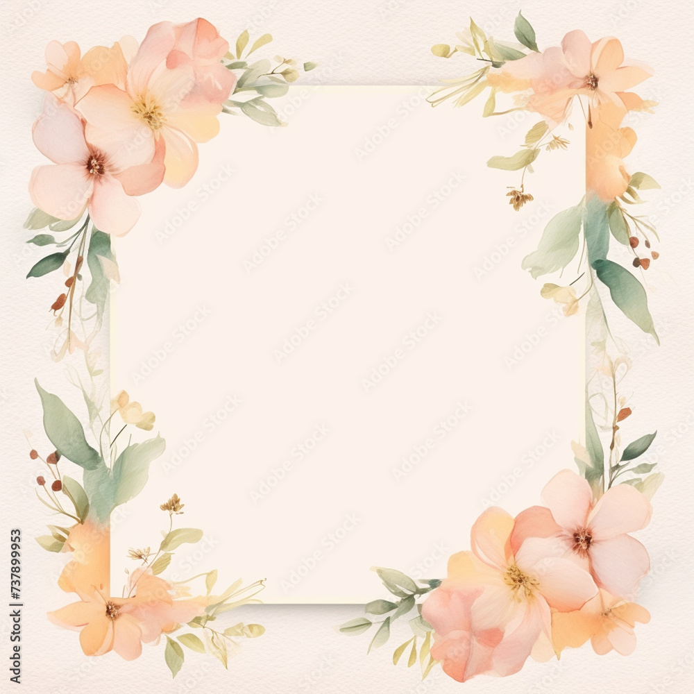 wedding card flower watercolor background wedding card flower watercolor background