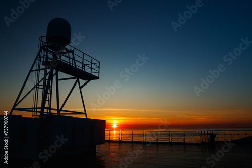 Photos Magical sunset over the Gulf of Finland, Baltic sea