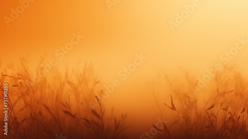 Saffron Color Fog Background