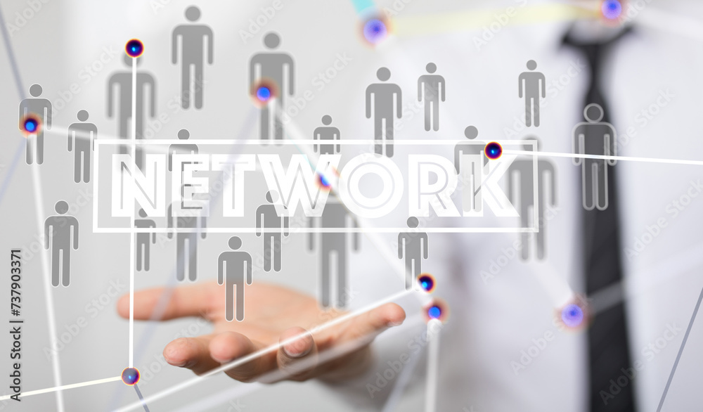 conference Digital Network and data concept 3d conference Digital Network and data concept 3d