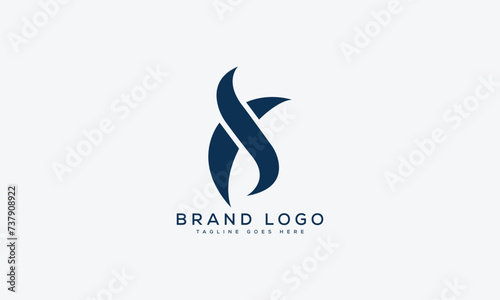 letter CS logo design vector template design for brand.