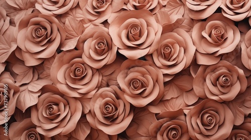  Stone Copper Rose background texture. Blank for design