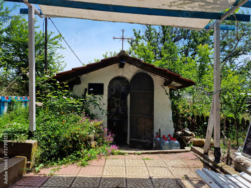 Saint Nicola Chapel on the Maslen Cape near the resort of Primorsko, Bulgaria