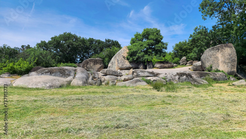 Beglik Tash – Thracian megalithic sanctuary near the resort of Primorsko, Bulgaria photo