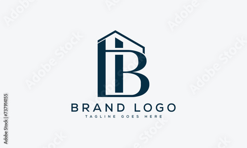 letter HB logo design vector template design for brand.