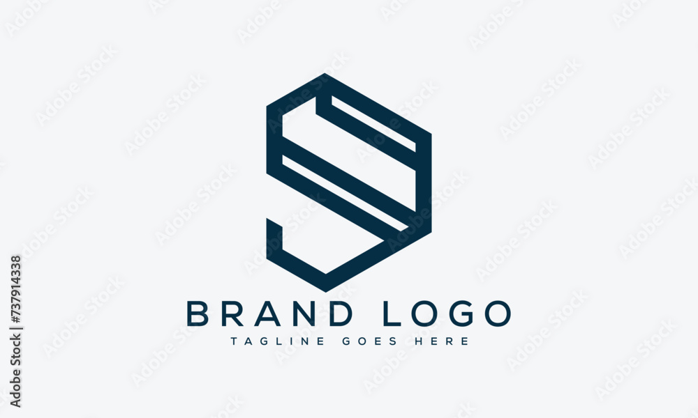 letter DS, SD logo design vector template design for brand. letter DS, SD logo design vector template design for brand.
